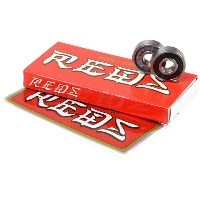 SUPER REDS x8 ROULEMENT BONES