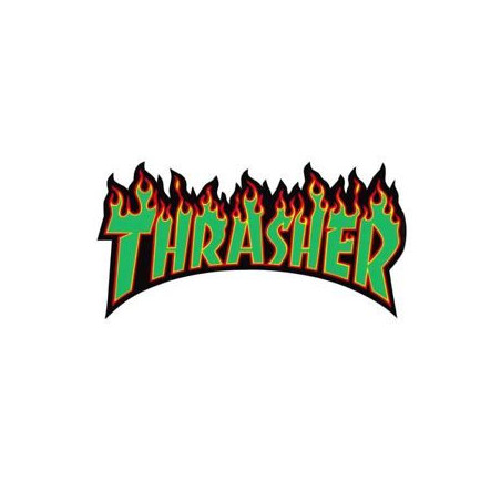 THRASHER FLAMME LOGO VERT