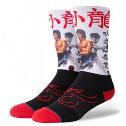 BRUCE LEE BLANCHE stance CHAUSSETTES SOCKS