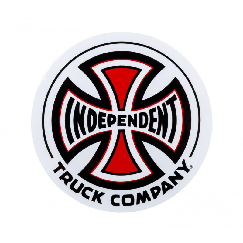 Independent Stickers Truck Co BLANC Sticker