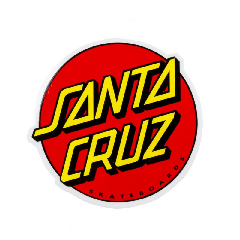 Classic Dot 3" SANTA CRUZ Sticker