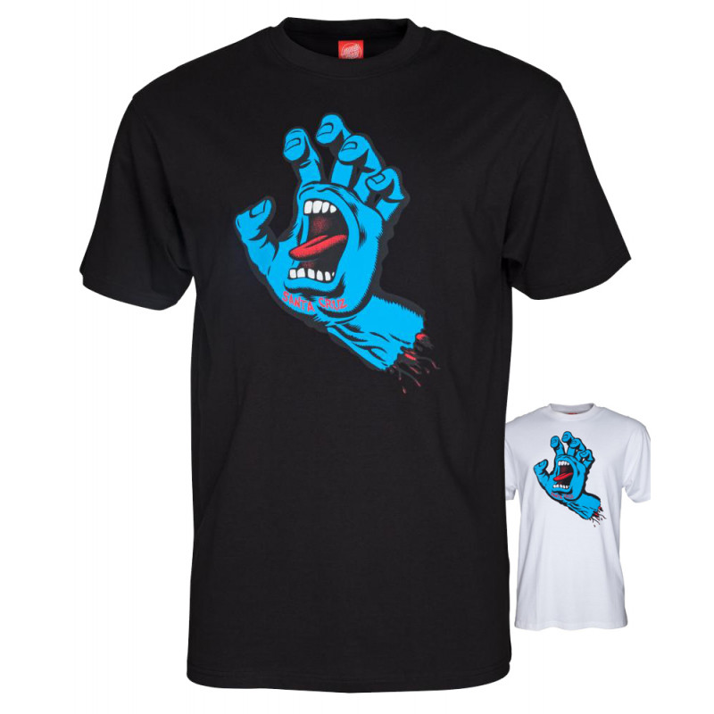 screaming hand Santa Cruz TEE SHIRT