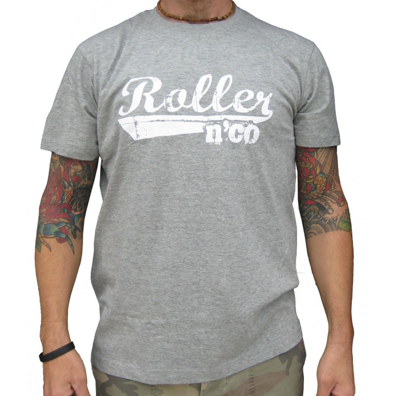 tee shirt roller n co classic GRIS