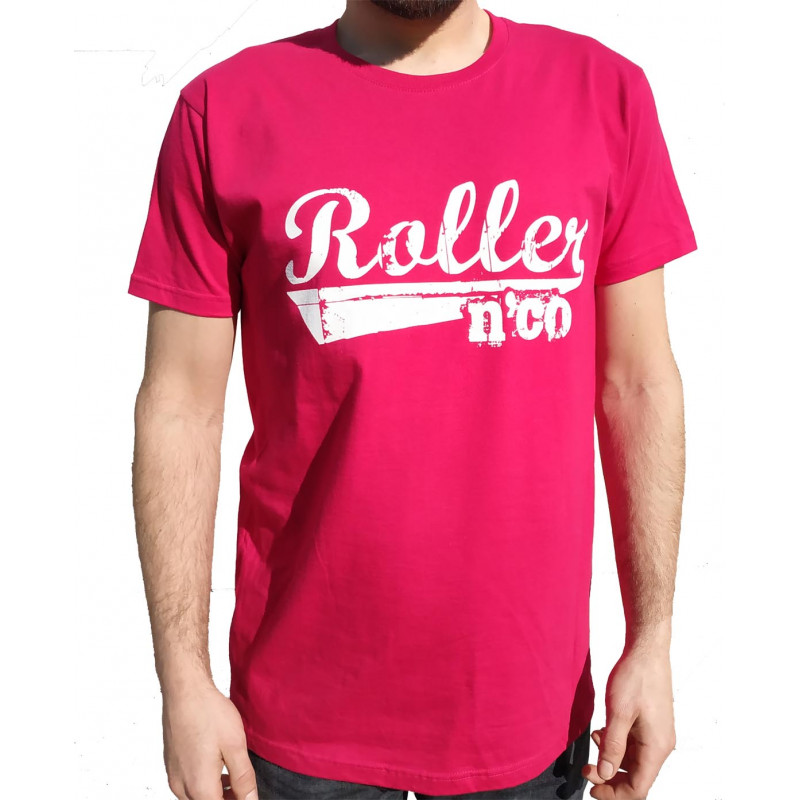 Tee-Shirt Roller'n Co Classic Rose Sorbet