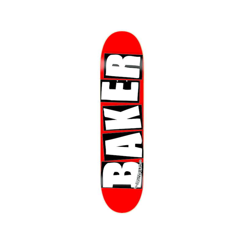 BAKER Skateboard deck Brand Logo white