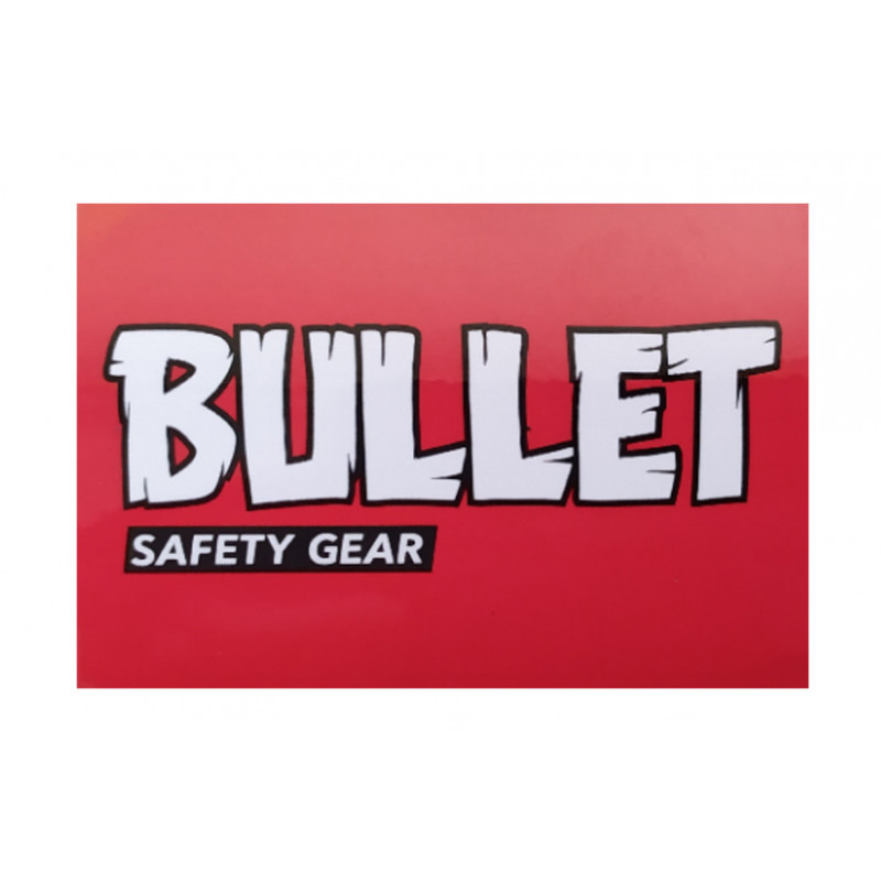 BULLET STICKER RED