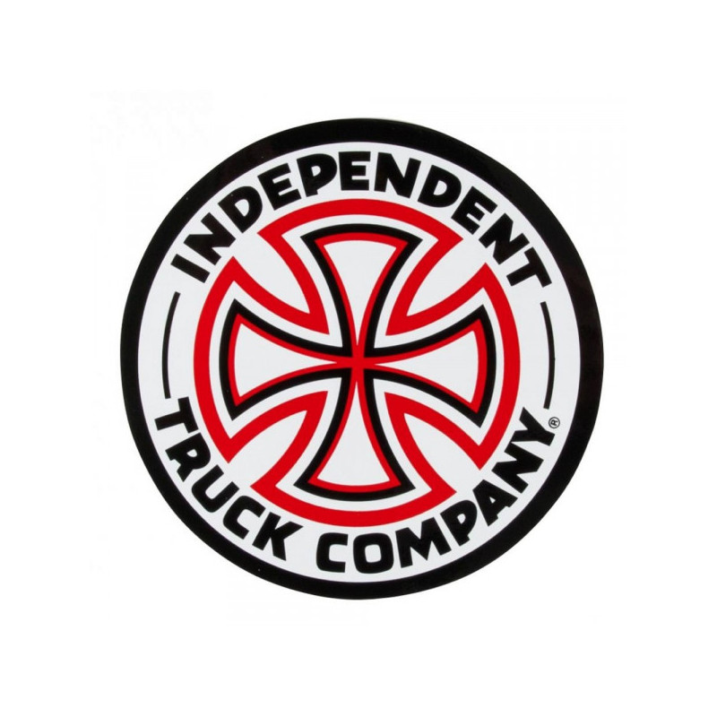 Red White Cross Independent Stickers