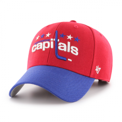47 CAP NHL VINTAGE WASHINGTON CAPITALS TWO TONE MVP RED