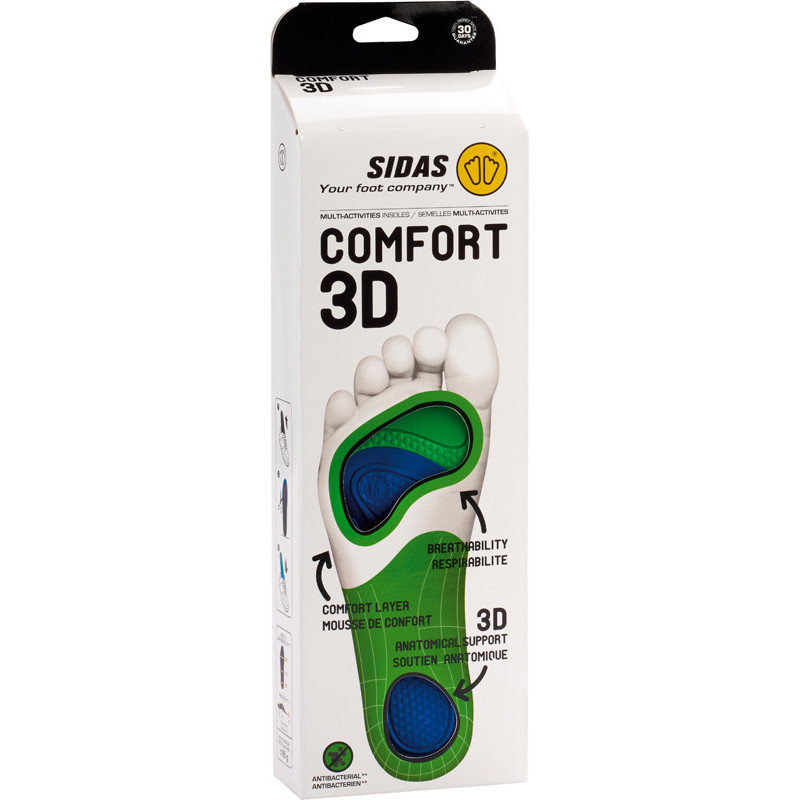 Sidas Anatomic Comfort, Semelles Chaussures Du Quotidien Ou De Travail