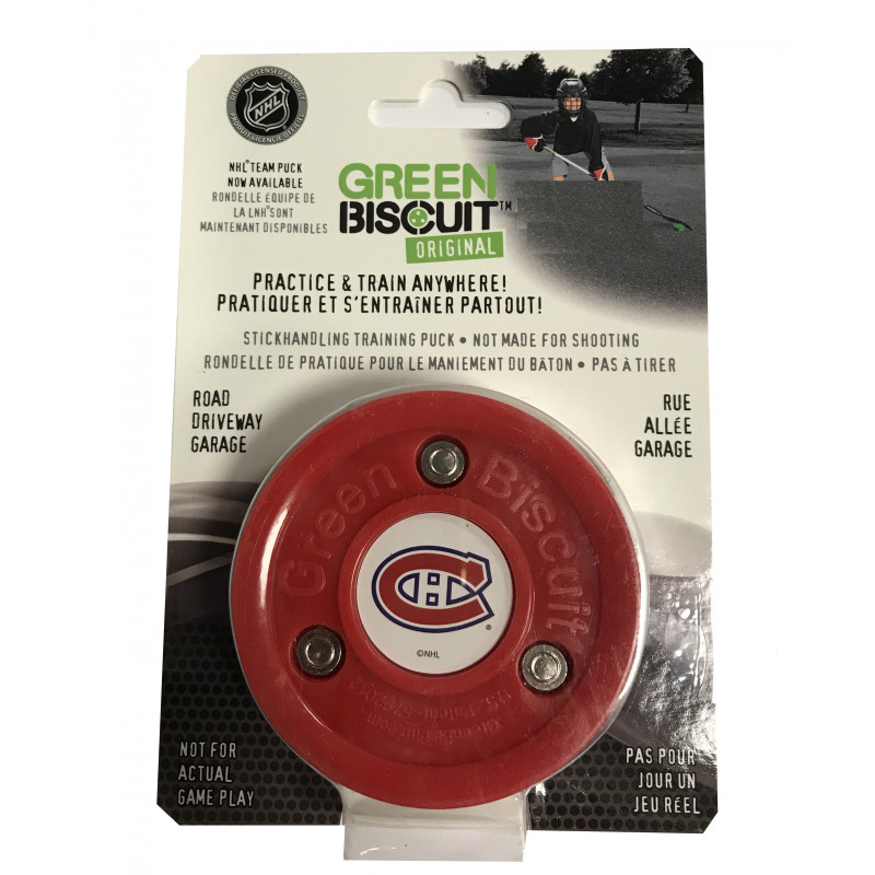 Palet Hockey Green Biscuit NHL