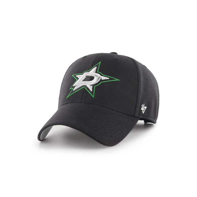 Youth Dallas Stars Black Third Jersey Snapback Hat