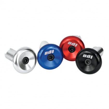 Embouts De Barre BMX ODI Blanc - Paire Protections Guidon