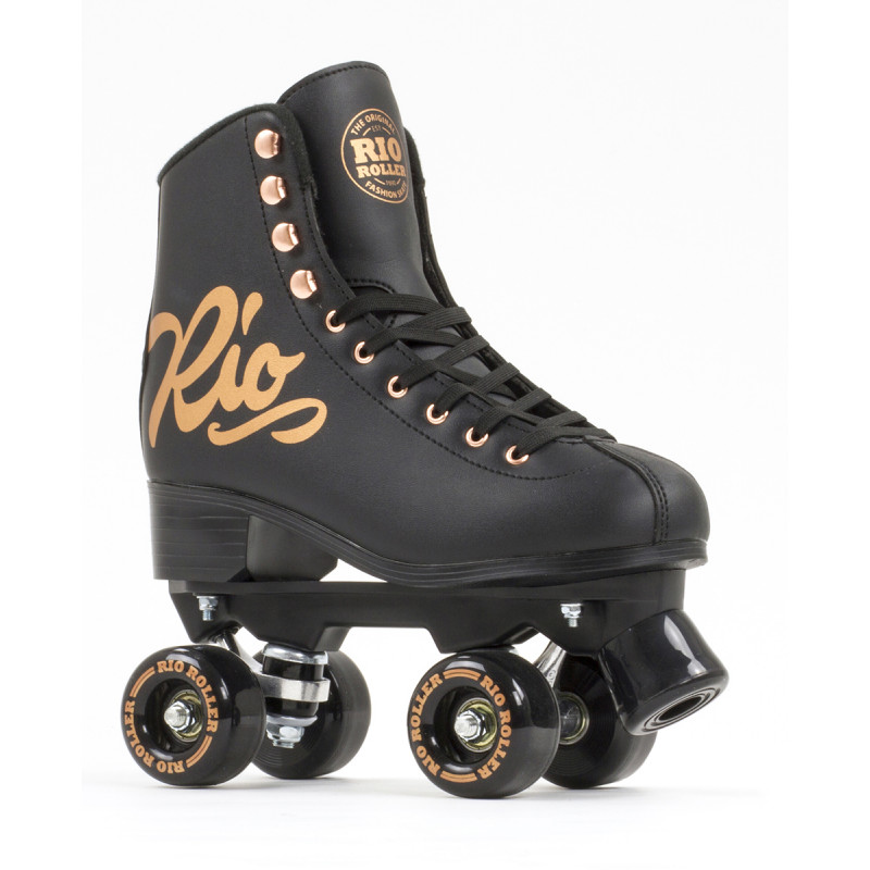 RIO ROLLER Rose Quad Skates Noir