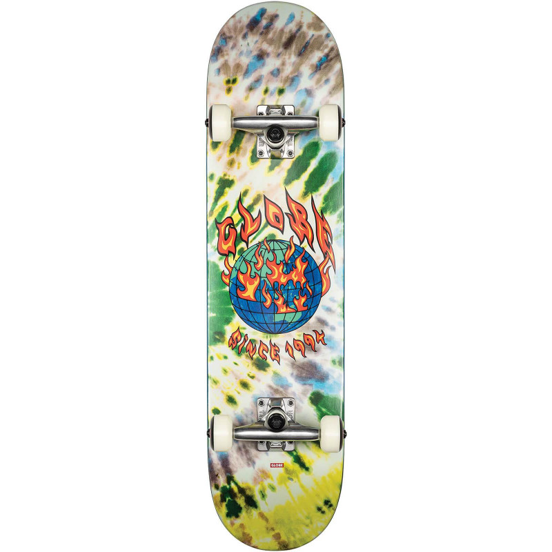 Skate Complet GLOBE G1 Ablaze Tie Dye 7.75"