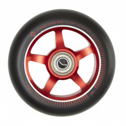 Roues X2 Trottinettes 100mm STREETSURFING Rouge