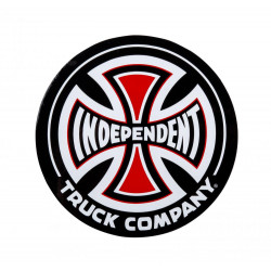 Autocollant Independent Truck Co. noir 3"