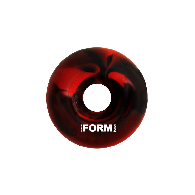 Roues FORM Wheels Swirl Red Black 52mm x4