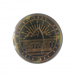 D STREET Longboard Logo Sticker