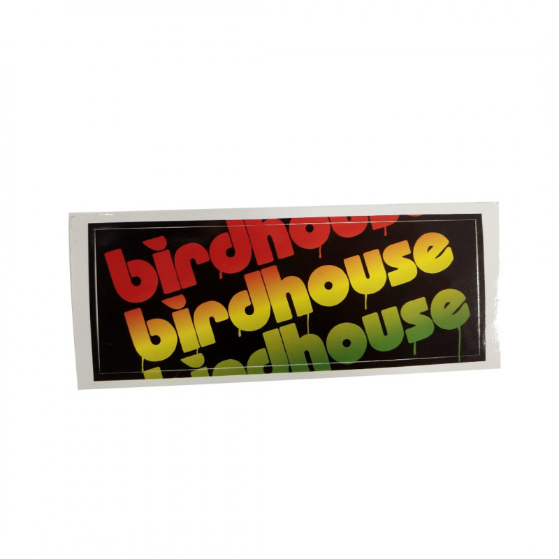 BIRDHOUSE Rasta Sticker