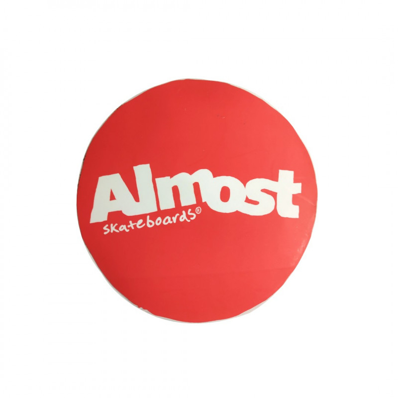 ALMOST Red Logo Sticker