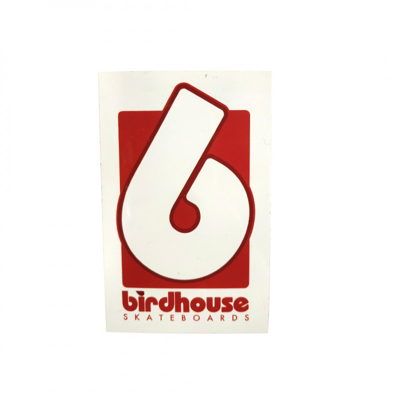 BIRDHOUSE Logo White Sticker