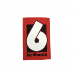 BIRDHOUSE Logo Red Sticker