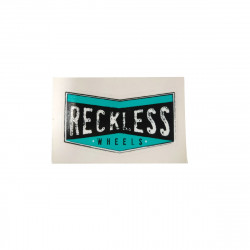Autocollant RECKLESS Wheel Logo