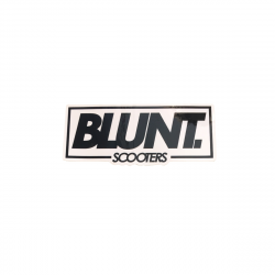 BLUNT Black Logo Sticker