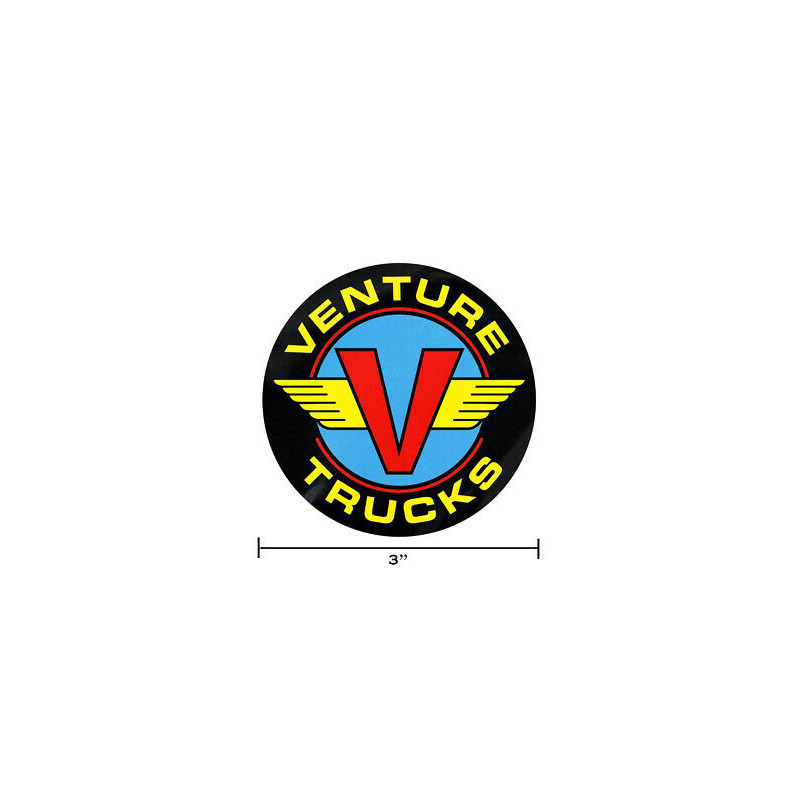 Sticker VENTURE Trucks V Wings Logo