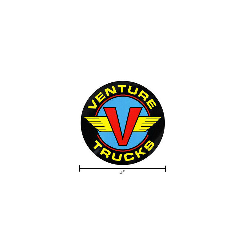 VENTURE Trucks V Wings Logo Sticker