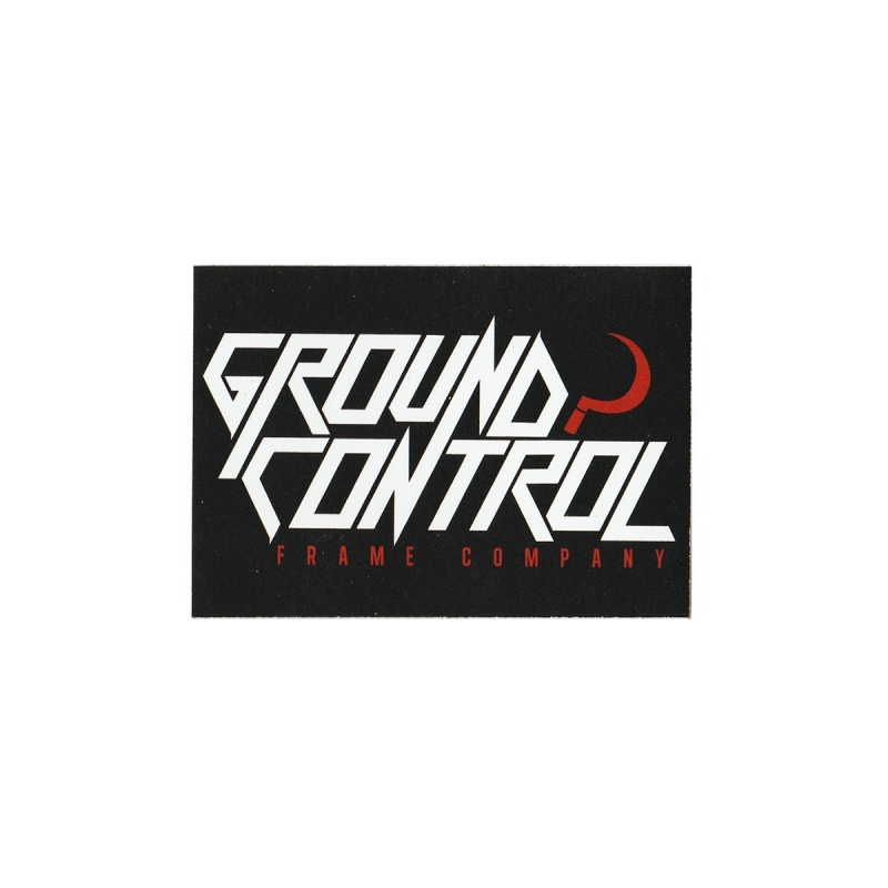 Sticker GROUND CONTROL Black