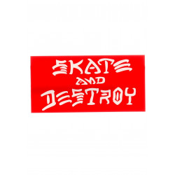 THRASHER Skate And Destroy Big Red Sticker