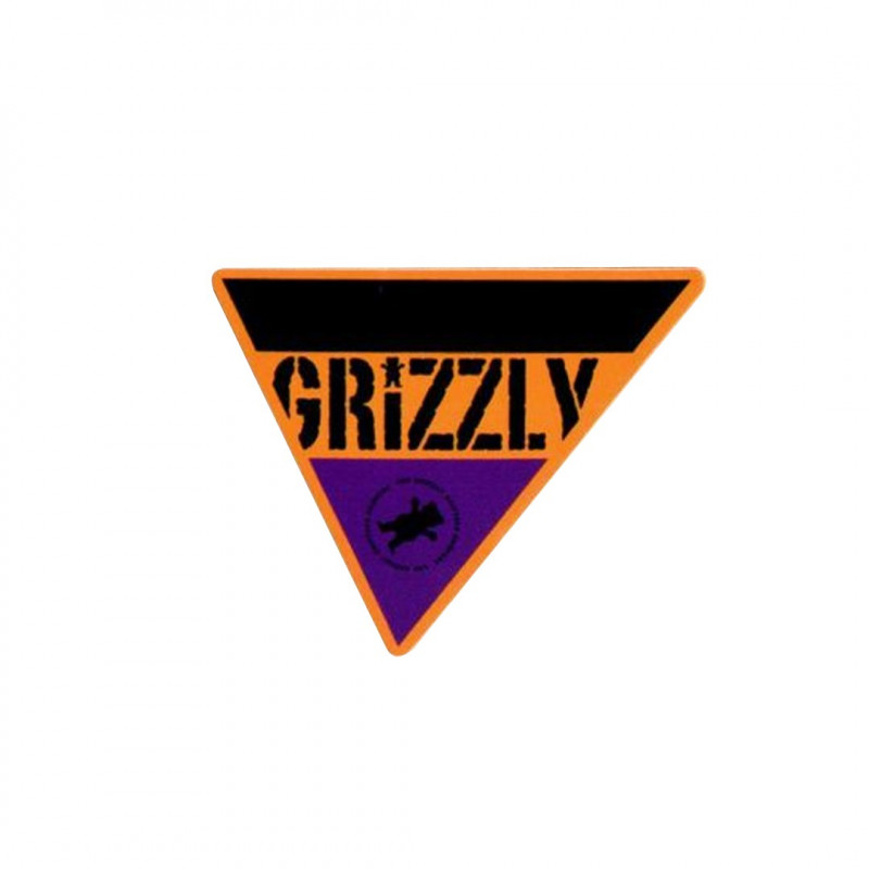 GRIZZLY Griptape Triangle Sticker
