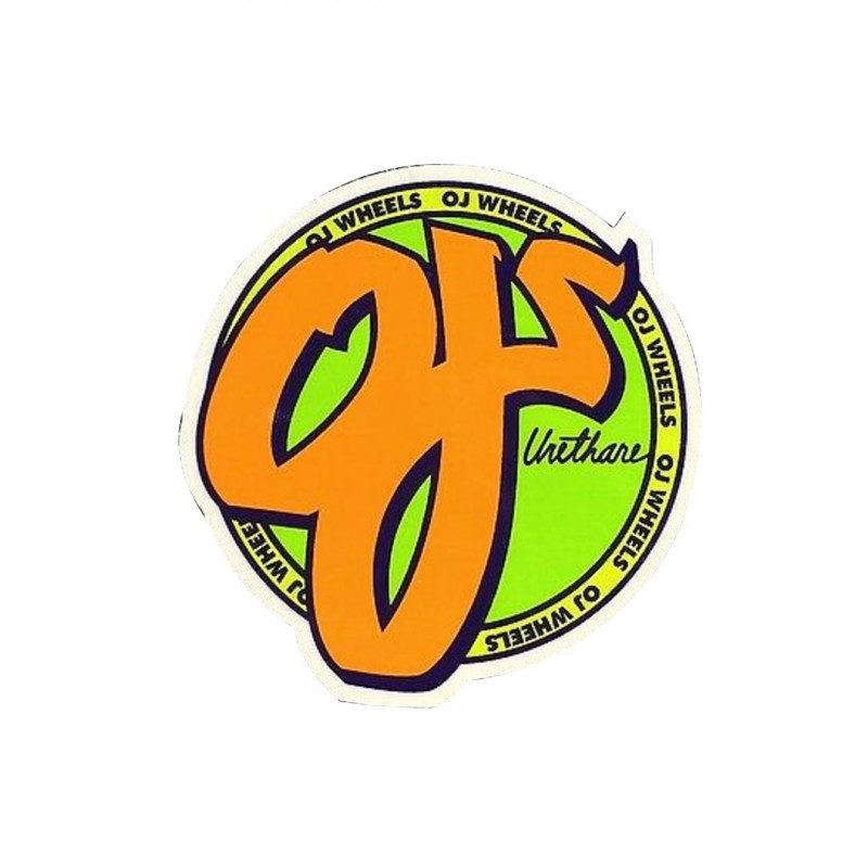OJ Wheels Logo Sticker