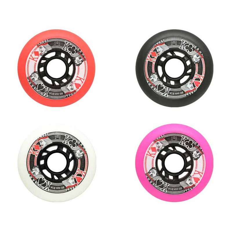 Street Kings 80 mm 85A FR SKATES Wheels x4