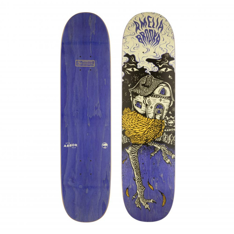 Amelia 8" ARBOR Skateboard Deck