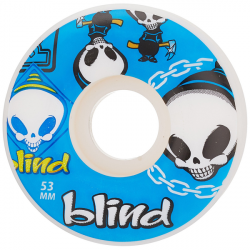 Roues 53mm Random Blue BLIND Skateboard