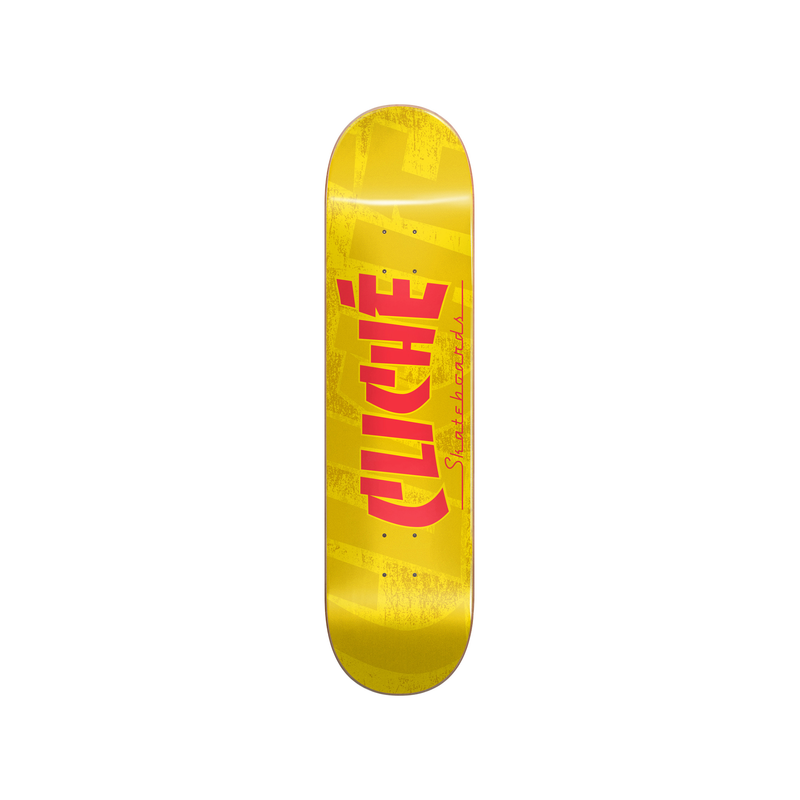 Planche Banco RHM Yellow 7.75" CLICHé Skateboard