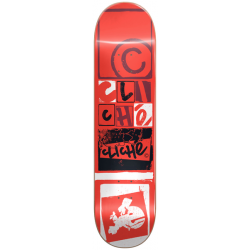 Planche Letter Press RHM Red 8" CLICHé Skateboard