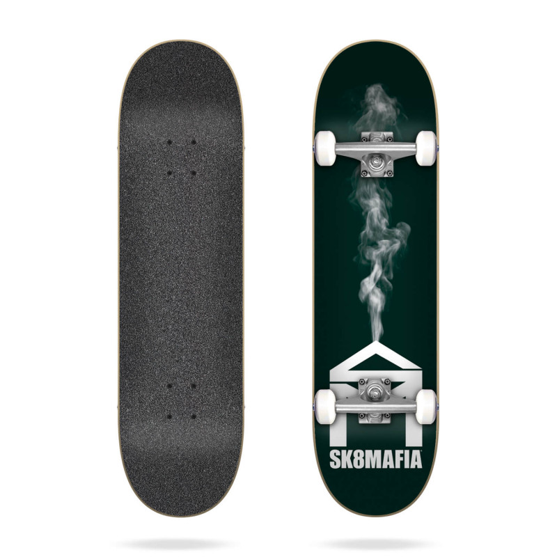 House Logo Smoke 7.87" SK8MAFIA Complete Skateboard