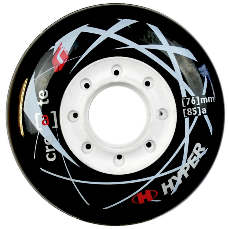 Create + Grip x4 76mm 85a HYPER Skates Wheels