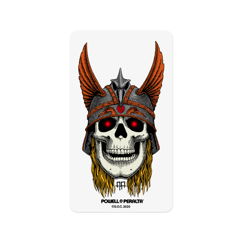 POWELL PERALTA Andy Anderson Skull 3 Sticker