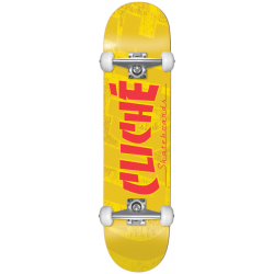 Banco Yellow 7.5" CLICHé Complete Skateboard
