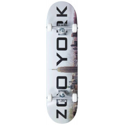 Logo Block Fog 7.75" ZOO YORK Skateboard
