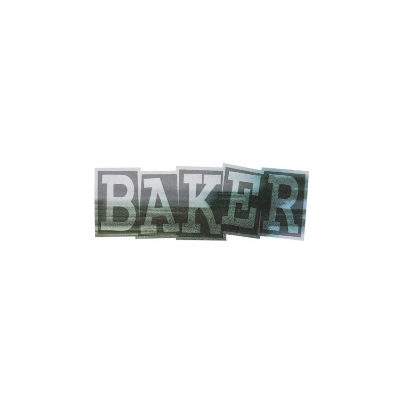 BAKER Logo Watercolor Sticker