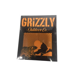 GRIZZLY Griptape Outdoor Co Sticker
