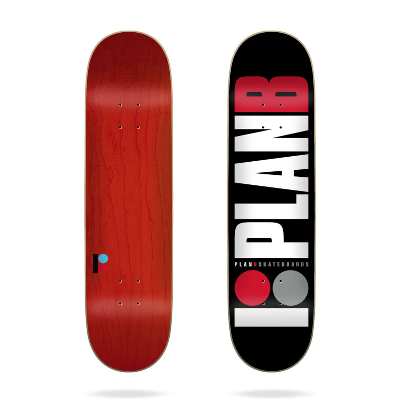 Team Red 7.75″ PLAN B Skateboard