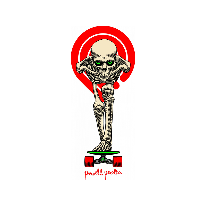 Sticker POWELL PERALTA Tucking Skeleton