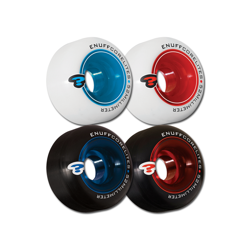 Corelites 52mm 101A ENUFF Skateboard Wheels