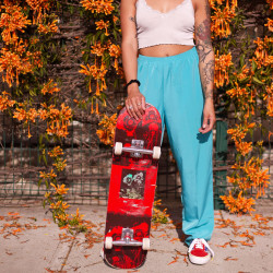 Poppy 8.0" Impala Blossom Complete Skateboard